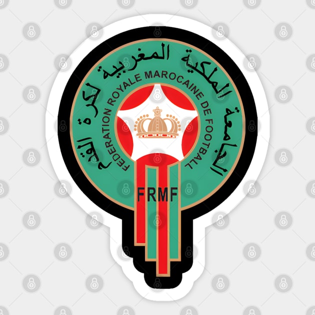 FRMF royal moroccan football federation Sticker by Anisdar